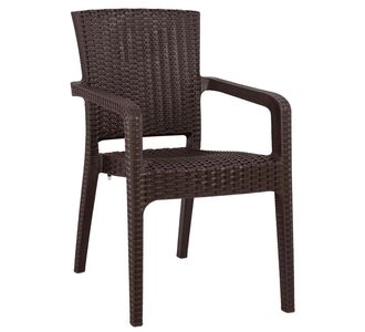 Καρέκλα Κήπου ArteLibre Καφέ Rattan 58x55x87cm 14720002 ArteLibre |  Καναπέδες - Καρέκλες  στο espiti