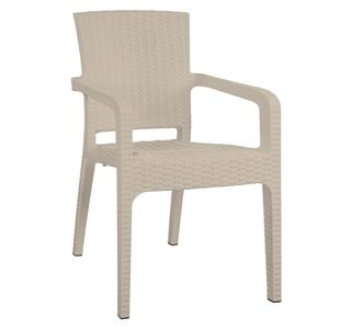 Καρέκλα Κήπου ArteLibre Μπεζ Rattan 58x55x87cm 14720003 ArteLibre |  Καναπέδες - Καρέκλες  στο espiti