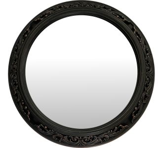 Καθρέπτης Τοίχου ArteLibre Μαύρο Πλαστικό Φ56x5.8cm 14740071 ArteLibre |  Καθρέπτες στο espiti