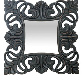 Καθρέπτης Τοίχου ArteLibre Μαύρο Πλαστικό Φ61x5.3cm 14740075 ArteLibre |  Καθρέπτες στο espiti