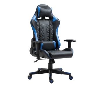 Καρέκλα Γραφείου ArteLibre Gaming ENNIS Μπλε/Μαύρο PVC 70x55x122-131cm 14730003 ArteLibre |  Καρέκλες γραφείου στο espiti
