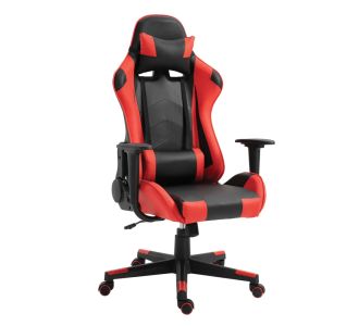 Καρέκλα Γραφείου ArteLibre Gaming NAVAN Κόκκινο/Μαύρο PVC 68x53x122-131cm 14730004 ArteLibre |  Καρέκλες γραφείου στο espiti