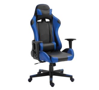 Καρέκλα Γραφείου ArteLibre Gaming NAVAN Μπλε/Μαύρο PVC 68x53x122-131cm 14730006 ArteLibre |  Καρέκλες γραφείου στο espiti
