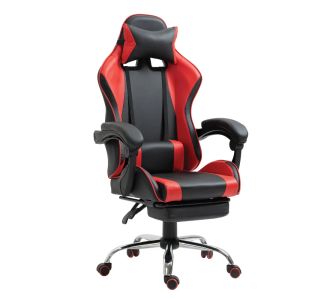 Καρέκλα Γραφείου ArteLibre Gaming BRAY Κόκκινο/Μαύρο PVC 67x50x120-127cm 14730010 ArteLibre |  Καρέκλες γραφείου στο espiti