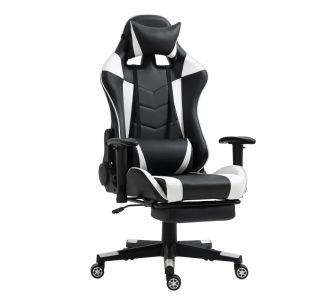 Καρέκλα Γραφείου ArteLibre Gaming SLIGO Λευκό/Μαύρο PVC 70x55x122-131cm 14730014 ArteLibre |  Καρέκλες γραφείου στο espiti