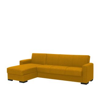 Καναπές Κρεβάτι Γωνιακός ArteLibre JOSE Μουσταρδί 270x150x86cm 14210238 ArteLibre |  Καναπέδες στο espiti
