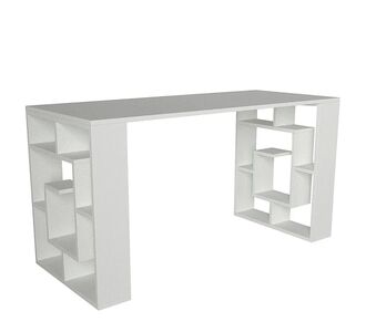 Γραφείο ArteLibre LINE Λευκό Μοριοσανίδα/Μελαμίνη 140x60x74cm 14410276 ArteLibre |  Γραφεία στο espiti