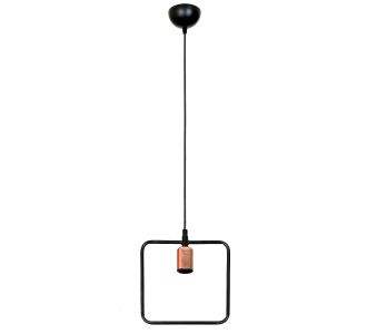 Φωτιστικό Κρεμαστό ArteLibre MAY Μαύρο Μέταλλο 23x75cm 14780033 ArteLibre |  Οροφής στο espiti