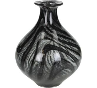 Βάζο ArteLibre Μαύρο Γυαλί 18.5x18.5x23.5cm 05150086 ArteLibre |  Βάζα στο espiti