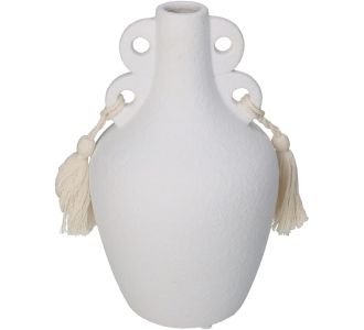 Βάζο ArteLibre Λευκό Δολομίτης 14.3x14.3x24.2cm 05150120 ArteLibre |  Βάζα στο espiti
