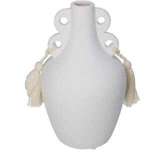 Βάζο ArteLibre Λευκό Δολομίτης 14.3x14.3x24.2cm 05150120 ArteLibre |  Βάζα στο espiti