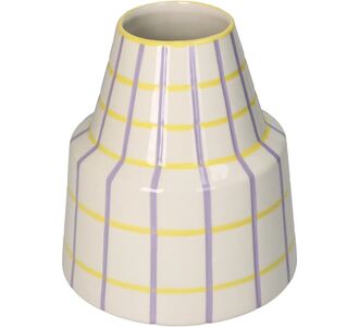 Βάζο ArteLibre Με Ρίγες Πολύχρωμο Δολομίτης 17.2x17.2x20.7cm 05150172 ArteLibre |  Βάζα στο espiti