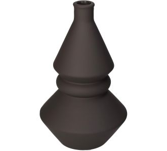 Βάζο ArteLibre Καφέ Δολομίτης 14.3x14.3x23.8cm 05150304 ArteLibre |  Βάζα στο espiti