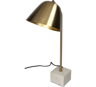 Επιτραπέζιο Φωτιστικό ArteLibre Λευκό Μάρμαρο 25x18x54cm 05150437 ArteLibre |  Επιτραπέζια στο espiti