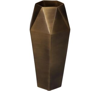 Βάζο ArteLibre Μπρονζέ Μέταλλο 11.5x11.5x25.5cm 05150465 ArteLibre |  Βάζα στο espiti