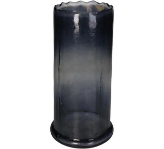 Κηροπήγιο ArteLibre Γκρι Γυαλί 15.5x15.5x30.5cm 05150507 ArteLibre |  Διακοσμητκά στο espiti