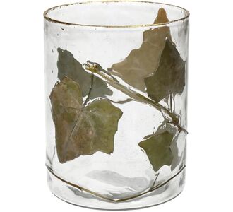 Κηροπήγιο ArteLibre Φύλλο Διάφανο Γυαλί 10x10x13cm 05150562 ArteLibre |  Διακοσμητκά στο espiti