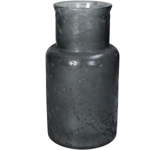 Βάζο ArteLibre Γκρι Ανακυκλωμένο Γυαλί 15x15x28cm 05150578 ArteLibre |  Βάζα στο espiti
