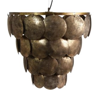 Φωτιστικό Κρεμαστό ArteLibre Καφέ Μέταλλο 54.5x54.5x52.5cm 05150819 ArteLibre |  Οροφής στο espiti