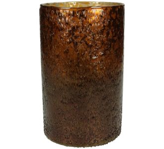 Κηροπήγιο ArteLibre Amber Γυαλί 12x12x20cm 05152855 ArteLibre |  Διακοσμητκά στο espiti