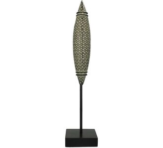 Διακοσμητικό ArteLibre Tribal Μαύρο Polyresin 10x10x45cm 05152991 ArteLibre |  Διακοσμητκά στο espiti