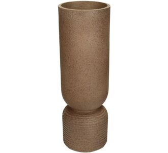 Βάζο ArteLibre Καφέ Polyresin 10.3x10.3x30cm 05153174 ArteLibre |  Βάζα στο espiti