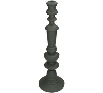 Κηροπήγιο ArteLibre Γκρι Polyresin 13.5x13.5x41cm 05153342 ArteLibre |  Διακοσμητκά στο espiti