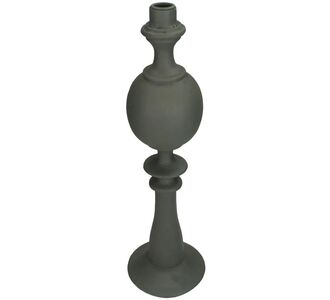 Κηροπήγιο ArteLibre Γκρι Polyresin 13x13x44cm 05153343 ArteLibre |  Διακοσμητκά στο espiti