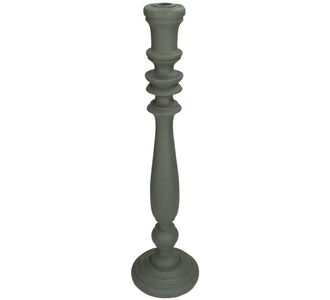 Κηροπήγιο ArteLibre Γκρι Polyresin 12.5x12.5x48cm 05153344 ArteLibre |  Διακοσμητκά στο espiti
