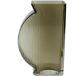 Βάζο ArteLibre Καφέ Γυαλί 12x6x20cm 05153352 ArteLibre |  Βάζα στο espiti