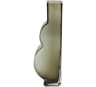 Βάζο ArteLibre Καφέ Γυαλί 10x5x34.5cm 05153353 ArteLibre |  Βάζα στο espiti
