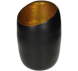 Κηροπήγιο ArteLibre Μαύρο Αλουμίνιο 17x17x27cm 05153959 ArteLibre |  Διακοσμητκά στο espiti