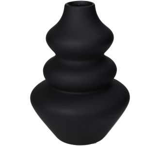 Βάζο ArteLibre Μαύρο Δολομίτης 15x15x20cm 05153972 ArteLibre |  Βάζα στο espiti