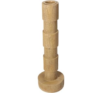 Κηροπήγιο ArteLibre Φυσικό Polyresin 7x7x23cm 05154034 ArteLibre |  Διακοσμητκά στο espiti
