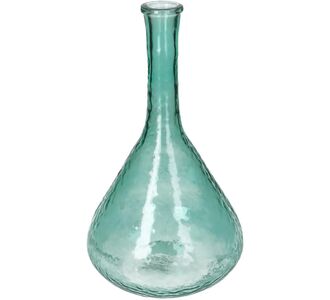 Βάζο ArteLibre Πετρόλ Ανακυκλωμένο Γυαλί 17.8x17.8x30.5cm 05154147 ArteLibre |  Βάζα στο espiti