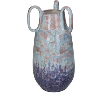 Βάζο ArteLibre Μπλε Κεραμικό 15x15x29.5cm 05154238 ArteLibre |  Βάζα στο espiti