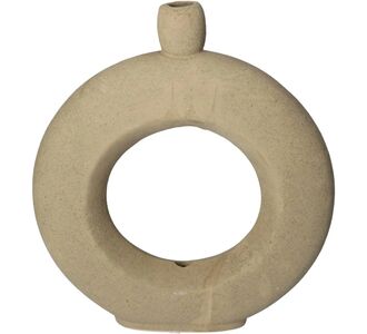 Βάζο ArteLibre Καφέ Κεραμικό 27x5.6x30.5cm 05154420 ArteLibre |  Βάζα στο espiti