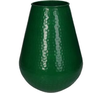 Βάζο ArteLibre Πράσινο Αλουμίνιο 23.5x23.5x31cm 05154786 ArteLibre |  Βάζα στο espiti