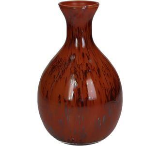 Βάζο ArteLibre Κόκκινο Γυαλί 16x16x25cm 05154936 ArteLibre |  Βάζα στο espiti