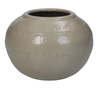 Βάζο ArteLibre Ιβουάρ Αλουμίνιο 14.5x14.5x11cm 05154959 ArteLibre |  Βάζα στο espiti