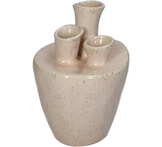 Βάζο ArteLibre Ιβουάρ Πορσελάνη 13.5x13x19cm 05155207 ArteLibre |  Βάζα στο espiti