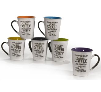 Κούπα 'Coffee' 36cl Κεραμικό Σε 6 Χρώματα 06510136 ArteLibre |  Ποτήρια στο espiti