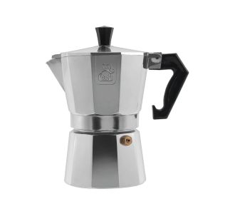Καφετιέρα Espresso 2 Φλυτζανιών Με Λαβή Βακελίτη Ασημί/Μαύρο Αλουμίνιο 06510446 ArteLibre |  Εργαλεία Κουζίνας - Αξεσουάρ στο espiti