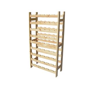 Μπουκαλοθήκη 54 Θέσεων Φυσικό Ξύλο 63x27x120cm 06510616 ArteLibre |  Οικιακά στο espiti