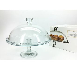 Τουρτιέρα Διάφανο Γυαλί Φ32x26cm 06510627 ArteLibre |  Είδη Σερβιρίσματος στο espiti
