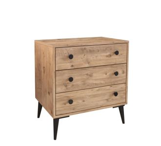 Συρταριέρα ArteLibre AMARI Δρυς Μοριοσανίδα 72x43x79cm 14870054 ArteLibre |  Συρταριέρες -Κονσόλες στο espiti