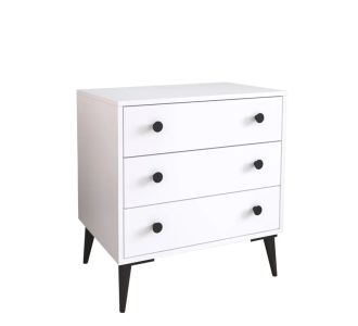 Συρταριέρα ArteLibre AMARI Λευκό Μοριοσανίδα 72x43x79cm 14870057 ArteLibre |  Συρταριέρες -Κονσόλες στο espiti
