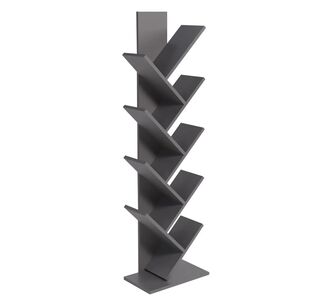 Βιβλιοθήκη ArteLibre AZIZI Ανθρακί Μοριοσανίδα 35x19.5x130cm 14870087 ArteLibre |  Βιβλιοθήκες στο espiti