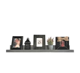 Ράφι Τοίχου ArteLibre AMIDA Γκρι Ξύλο 70x10x7cm 14870232 ArteLibre |  Βοηθητικά έπιπλα γραφείου στο espiti