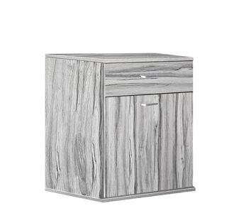 Κομοδίνο ArteLibre MILLE Γκρι Μοριοσανίδα/Μελαμίνη 40x40x60cm 14370079 ArteLibre |  Κομοδίνα στο espiti